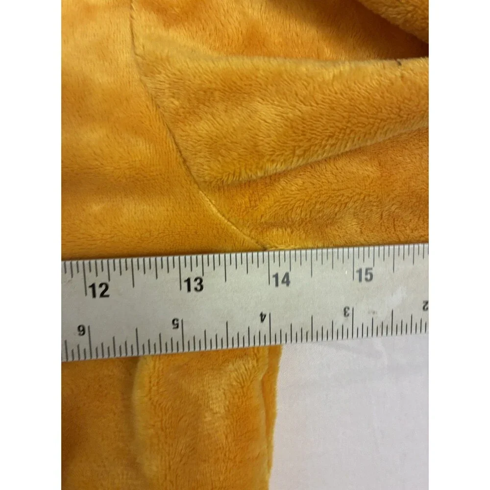 Disney Lion King Simba Kids Costume 4T Plush One Piece Jumpsuit Hood Yellow